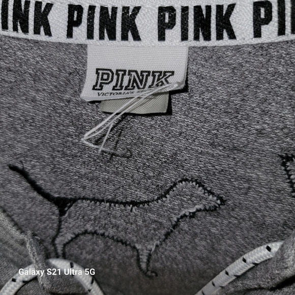 PINK VS VarsityTop Lace Up - Picture 4 of 4